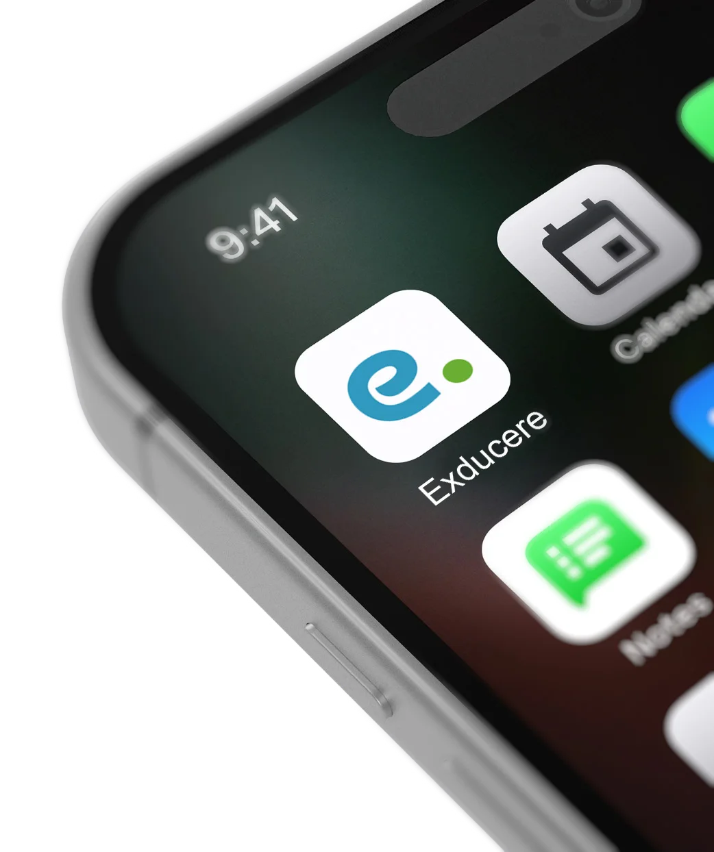 Ícono de la app de EXDUCERE en un teléfono